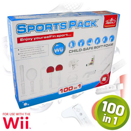 Como Reactor restaurante Nintendo Wii 100-in-1 Sports Pack