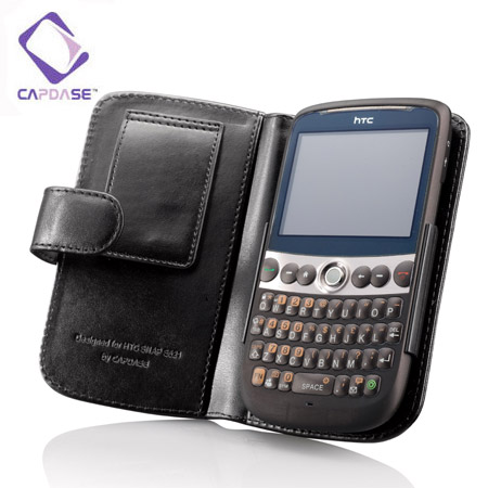 Capdase Classic Leather Book Case for HTC Snap