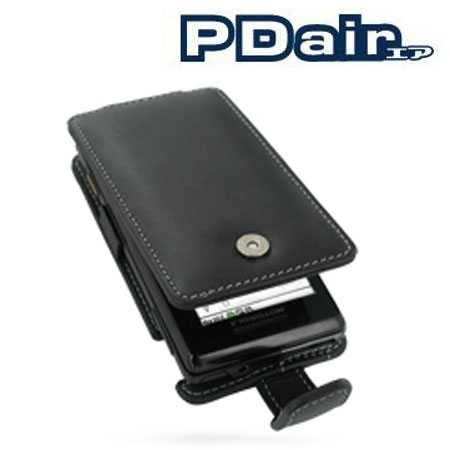 PDair Leather Flip Case - Motorola Milestone