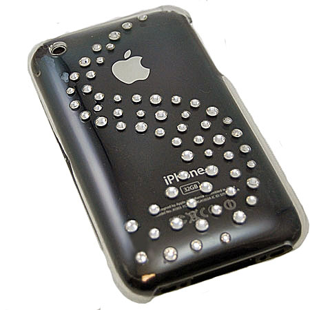 Bling My Thing iPhone 3GS / 3G Hard Case - Crystal Milky Way Mix