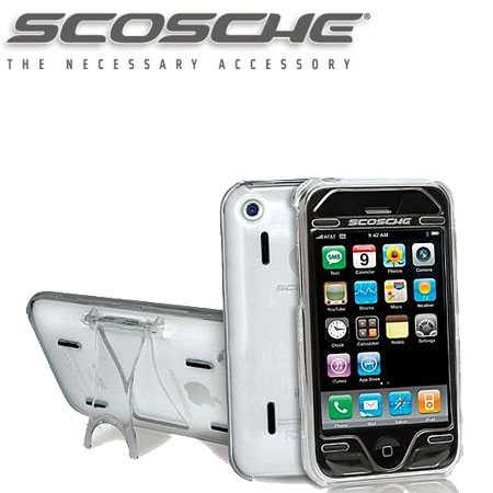 Scosche KickBACK Polycarbonate Case For iPhone 3G and 3GS - Clear