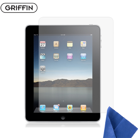 Griffin Kit Cura Schermo Per IPad – Protezione Opaca Ant Impronte Con Panno Incluso