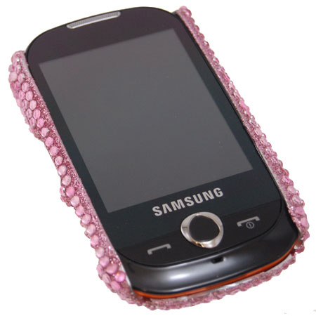 Samsung Genio Diamante Back Cover - Pink