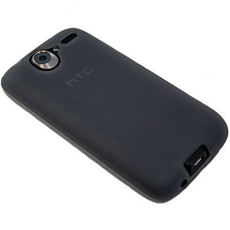 FlexiShield Skin Case  für HTC Desire schwarz