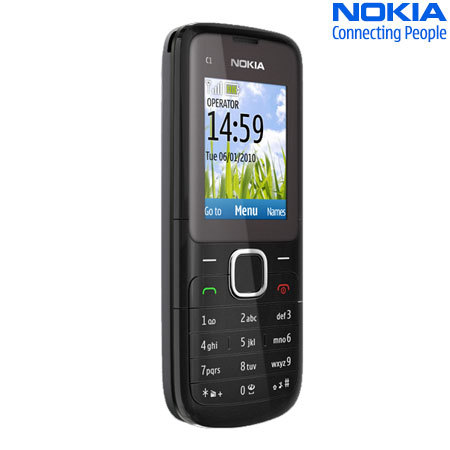 Sim Free Nokia C1-01 - Dark Grey