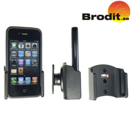 Brodit Passive Holder met Draaivoet - iPhone 4S / 4 met Bumper