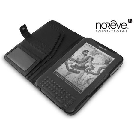 Noreve Tradition A Leather Case for Amazon Kindle Keyboard - Black