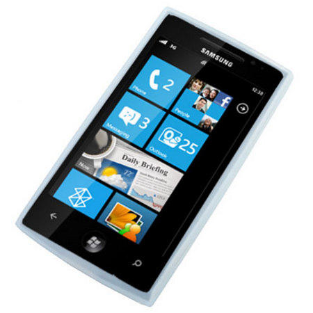 Samsung Omnia 7 Silicone Case - White