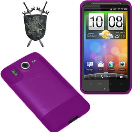 Flexishield Skin for HTC Desire HD - Purple