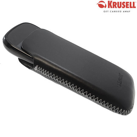 Krusell DONSö Leather Pouch for Google Nexus S - Black