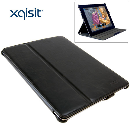 Xqisit Book Case With Desk Stand - iPad 2