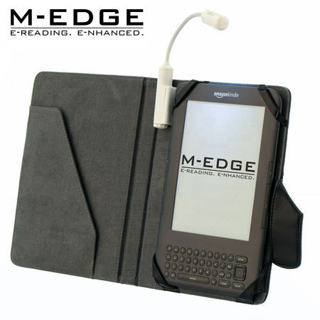 M-Edge Executive Jacket with e-Luminator Light for Amazon Kindle - Black