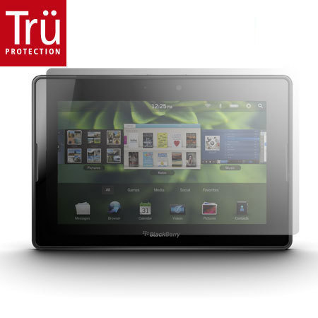Tru Protection Crystal Clear Screen Film for Blackberry Playbook