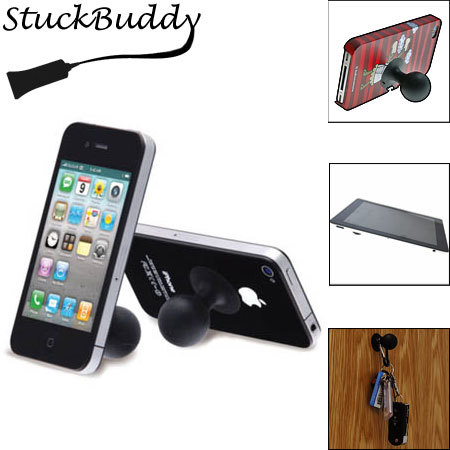 StuckBuddy Universal Suction Cup Stand - Black