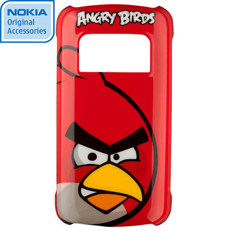  Nokia CC-5003 Angry Birds Hard Cover for C7 - Rode Vogel