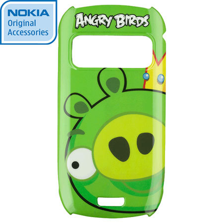 Nokia CC-5002 Angry Birds Hard Cover for C6-01 - Pig King