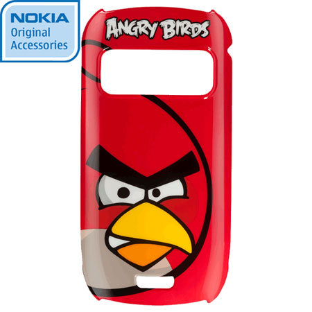 Nokia CC-5002 Angry Birds Hard Cover for C6-01 - Red Bird