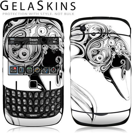 Gelaskins Blackberry 8520 Curve Protective Skin - Swan Reviews