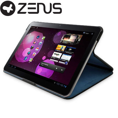 Housse Samsung Galaxy Tab 10.1 Zenus Prestige Carbon Series - Noire