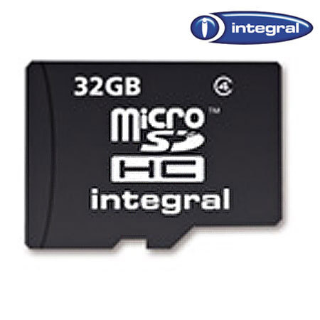 Integral 32GB Class 4 microSDHC Speicherkarte