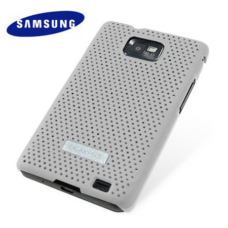 Originele Samsung Galaxy S2 i9100 Mesh Vent Case - Wit