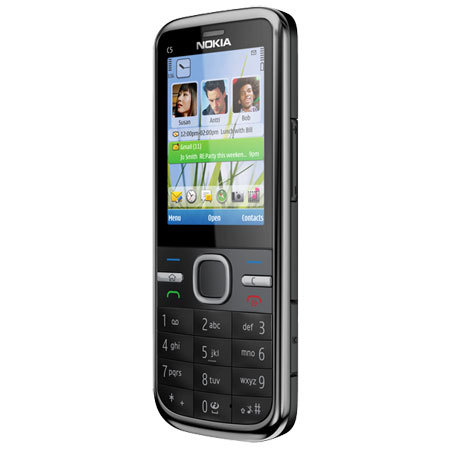 Sim Free Nokia C5-00 5mp - Black