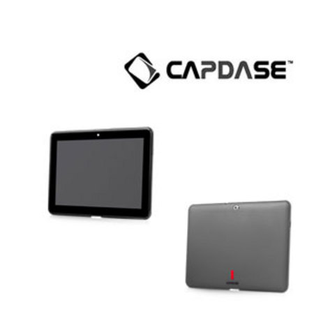 Capdase Soft Jacket 2 Xpose - Samsung Galaxy Tab 10.1 - Zwart