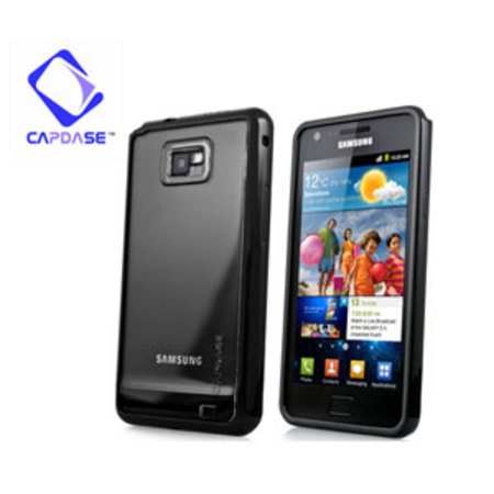 Funda Capdase Soft Jacket 2 Xpose -  Samsung Galaxy S2  - Negro intenso