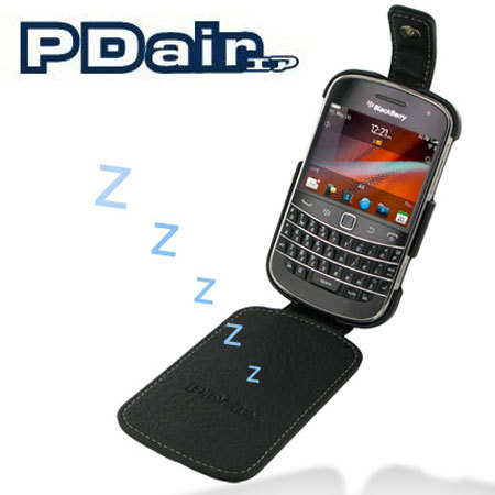 PDair Leather Flip Case - BlackBerry Bold 9900