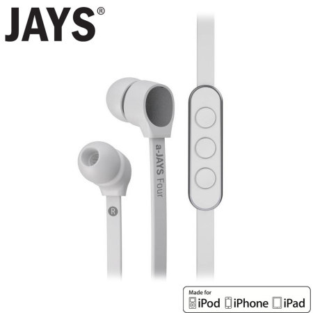 a-Jays Four Heavy Bass Impact Hands-free - iPhone & iPod Touch - White