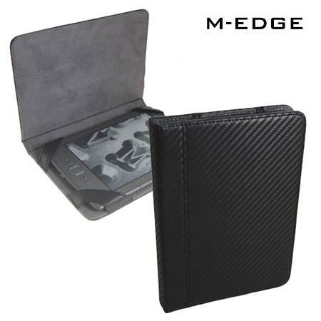 M-Edge Go! Jacket for Kindle / Paperwhite / Touch - Carbon Fibre Black
