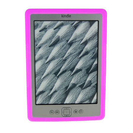 Coque silicone Amazon Kindle - Rose