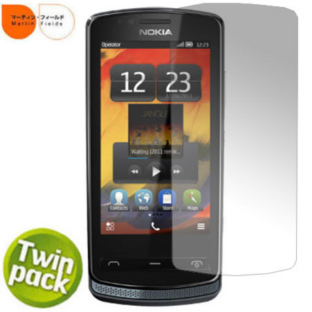 Martin Fields Screen Protector Twin Pack - Nokia 700