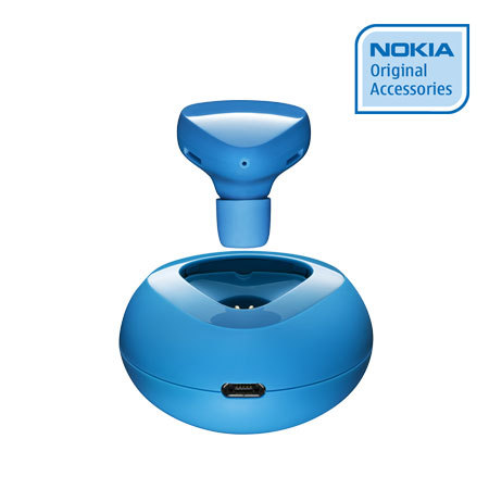 Nokia Luna Bluetooth Headset - BH-220 - Cyan