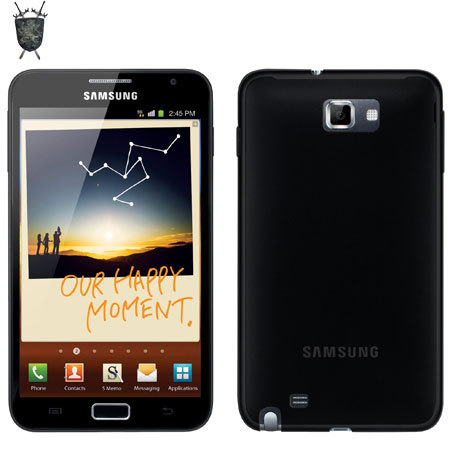 Coque Samsung Galaxy Note - FlexiShield - Noire