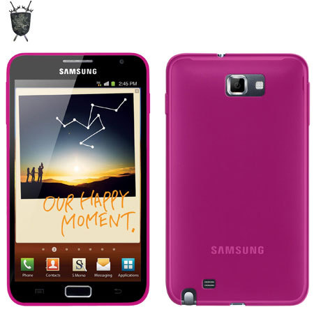 Coque Samsung Galaxy Note - FlexiShield - Rose