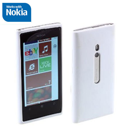 Nokia Lumia 800 CP017N TPU Schutzhülle in Weiß