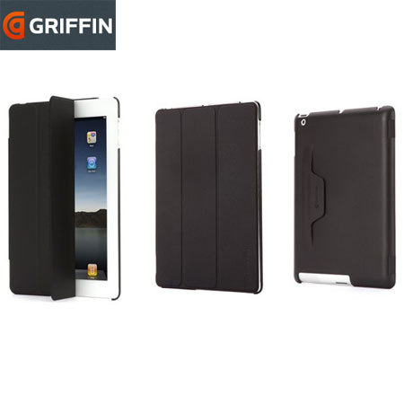 Griffin Intellicase Housse de protection avec fermeture magnétique pour iPad 2 & new Noir 
