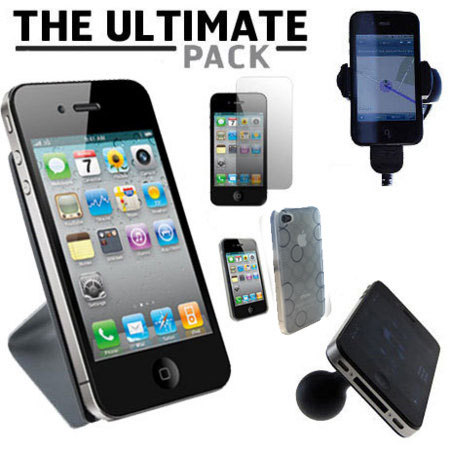 The Ultimate iPhone 4S Accessory Pack - White