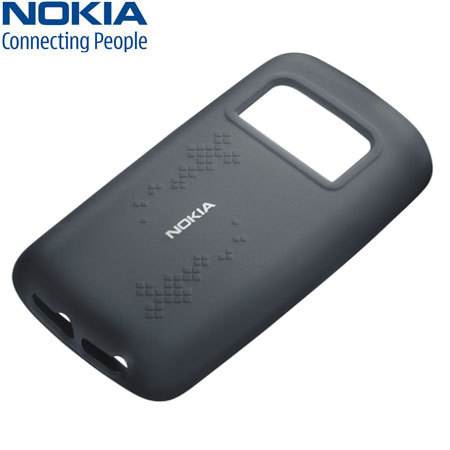 Nokia Silicone Cover CC-1013 for Nokia C6-01 - Black