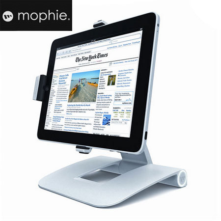 Support iPad 3 / iPad 2 Mophie PowerStand Aluminium