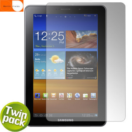 Martin Fields Screen Protector - Samsung Galaxy Tab 7 Plus - Twin Pack