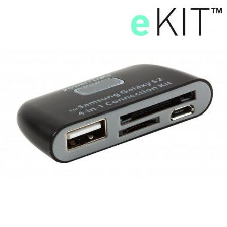 eKit 4 in 1 Connection Kit voor Samsung Galaxy S2