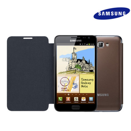 Funda tapa Samsung Galaxy Note - Marrón - EFC-1E1CDEC