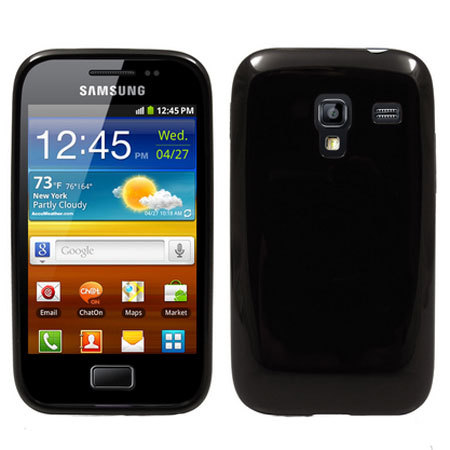 Flexishield Skin For Samsung Galaxy Ace Plus - Black