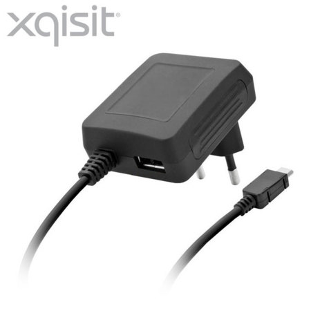 Chargeur secteur micro-USB Xqisit Deluxe avec deuxième sortie USB