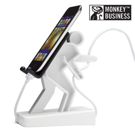 Monkey Business Boris Universal Phone Stand - White