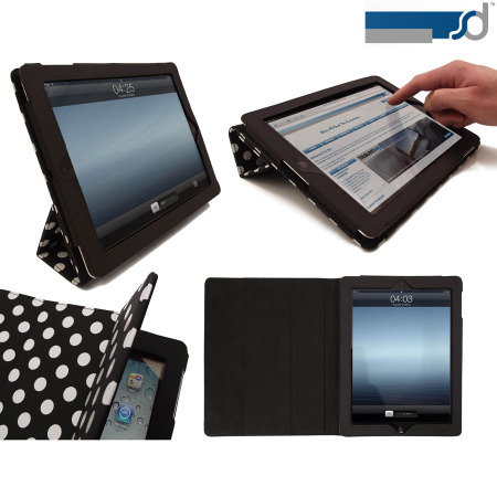 Housse iPad 3 / iPad 2 SD Tabletwear Smart Cover Style – Polka Dot