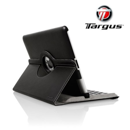 Targus Rotating Leather Style Case for iPad 4 / 3 - Black