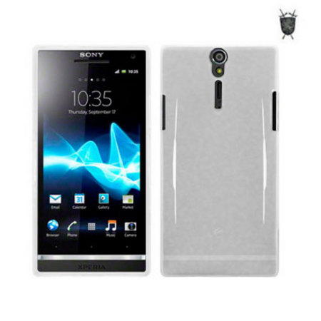 FlexiShield Skin For Sony Xperia S - Solid White